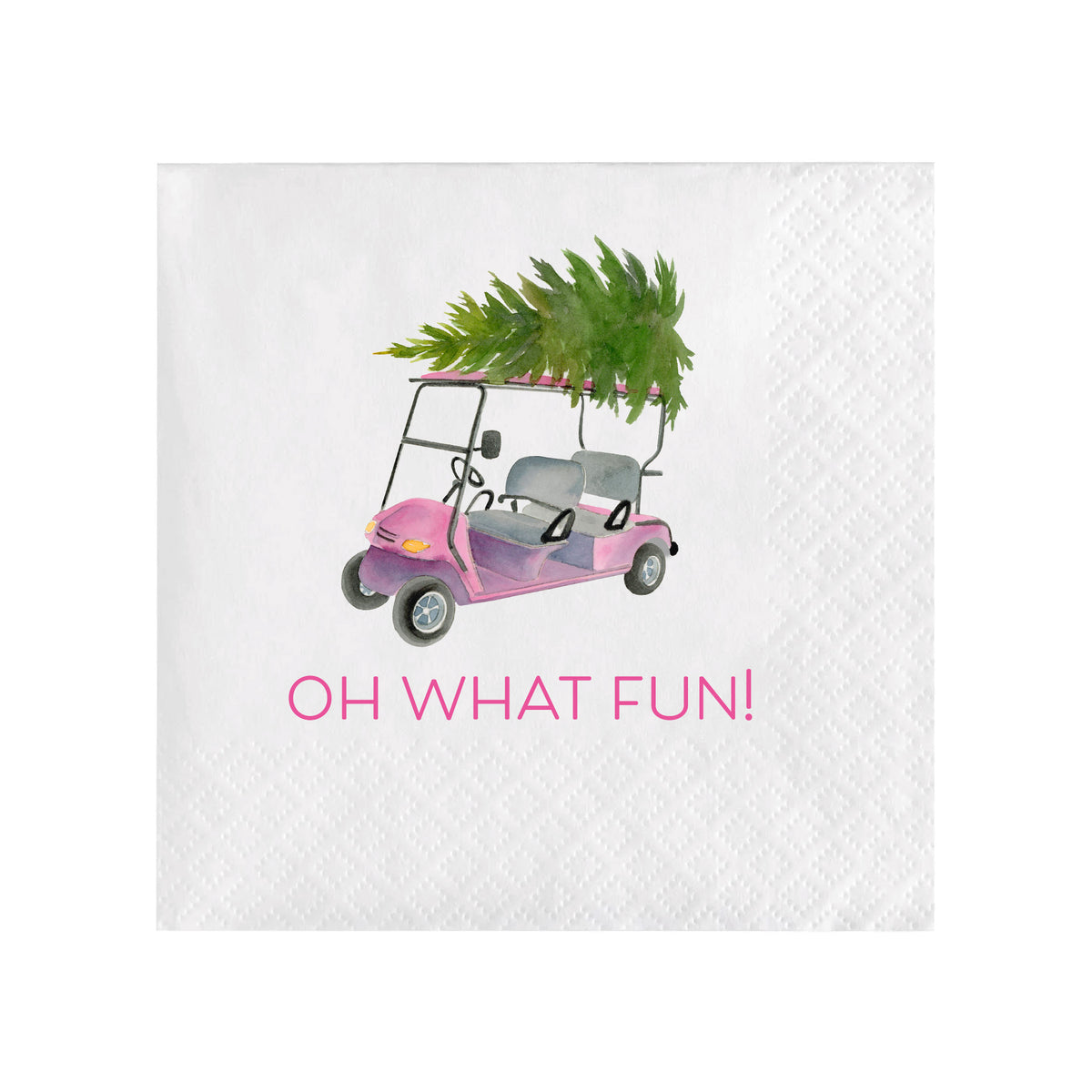 OH WHAT FUN COCKTAIL NAPKINS