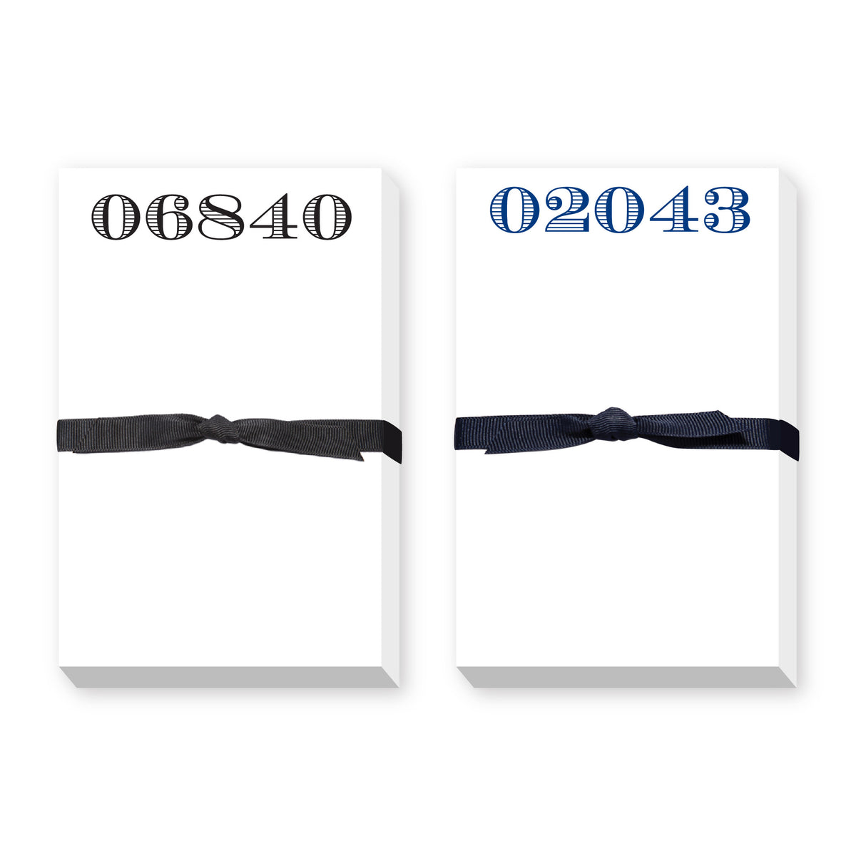 ZIP CODE PORTRAIT PUDGY NOTEPAD