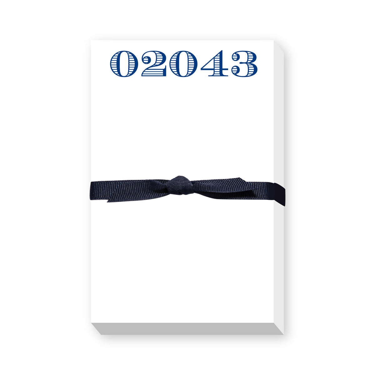 ZIP CODE PORTRAIT PUDGY NOTEPAD