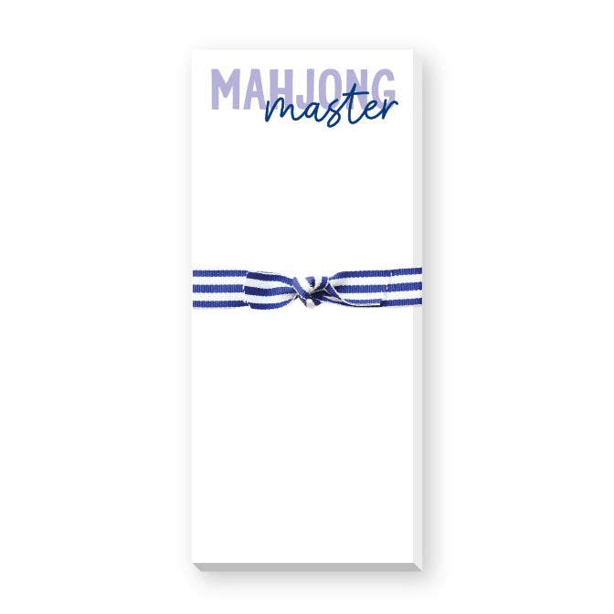 MAHJONG SKINNIE NOTEPADS