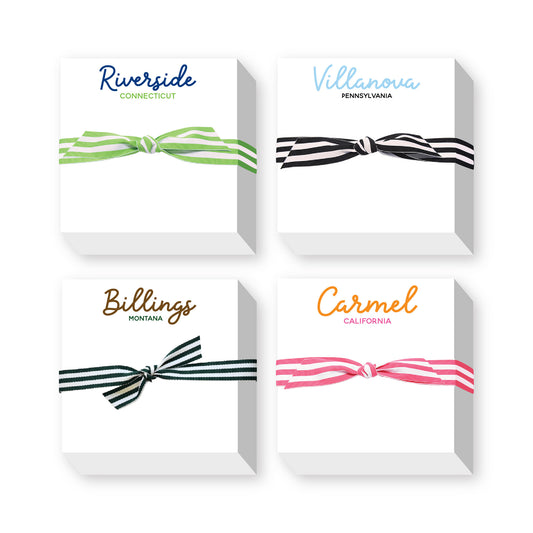 CITY & STATE CHUBBIE NOTEPAD