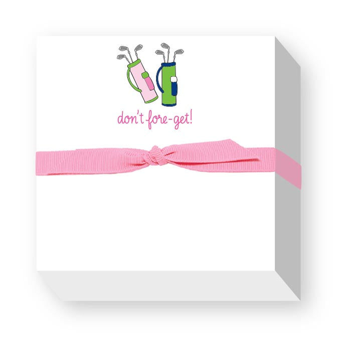 GOLF CHUBBIE NOTEPADS