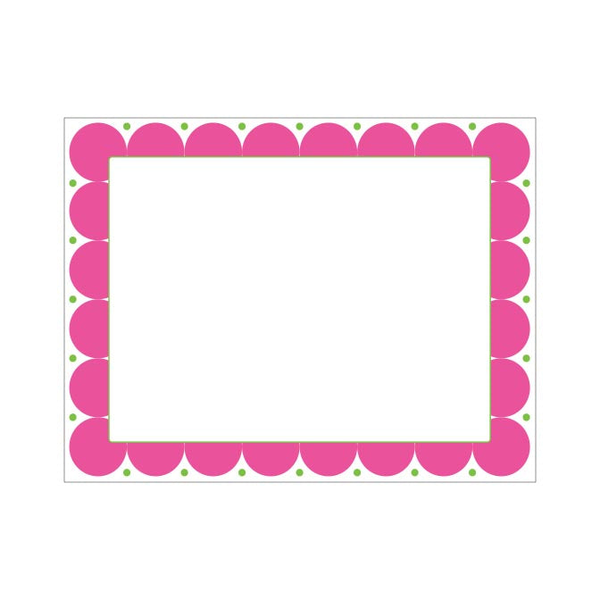 PINK BORDER FLAT NOTES