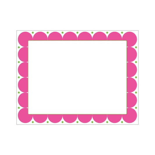 PINK BORDER FLAT NOTES