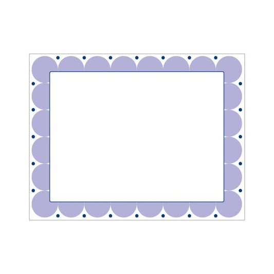 LAVENDAR BORDER FLAT NOTES