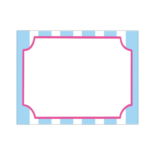 STRIPE BORDER FLAT NOTES