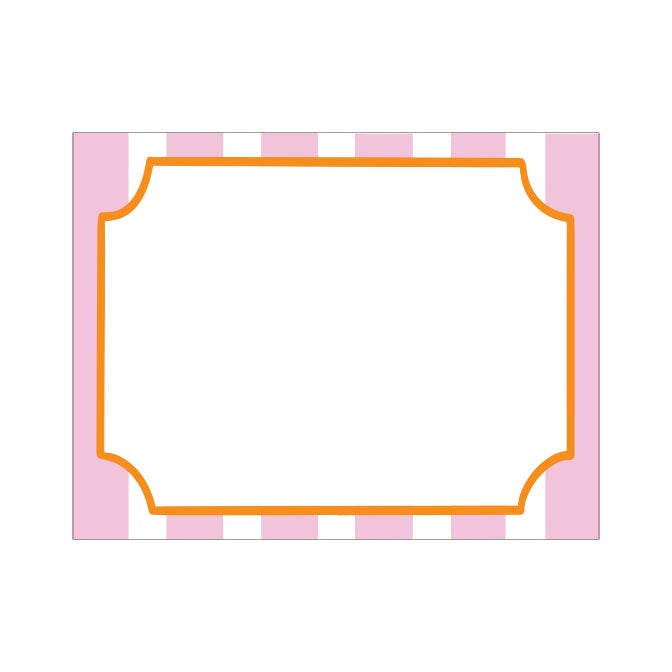 STRIPE BORDER FLAT NOTES