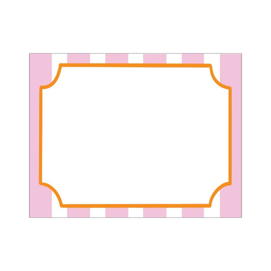 STRIPE BORDER FLAT NOTES