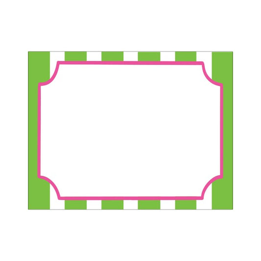 STRIPE BORDER FLAT NOTES