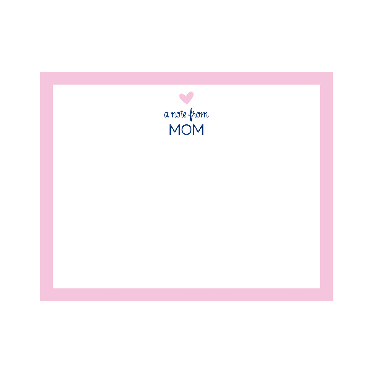 A NOTE FROM... MOTHER & GRANDMOTHER FLAT NOTES