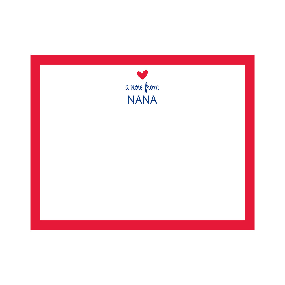 A NOTE FROM... MOTHER & GRANDMOTHER FLAT NOTES