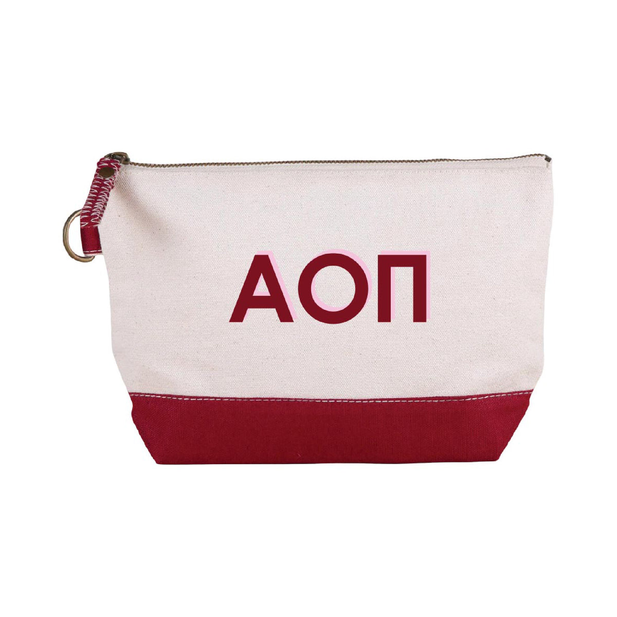 GREEK SORORITY EMBROIDERED COSMETIC BAGS