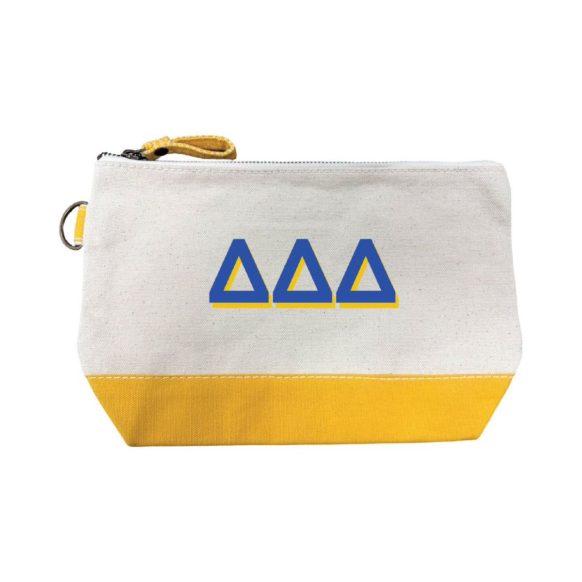 GREEK SORORITY EMBROIDERED COSMETIC BAGS