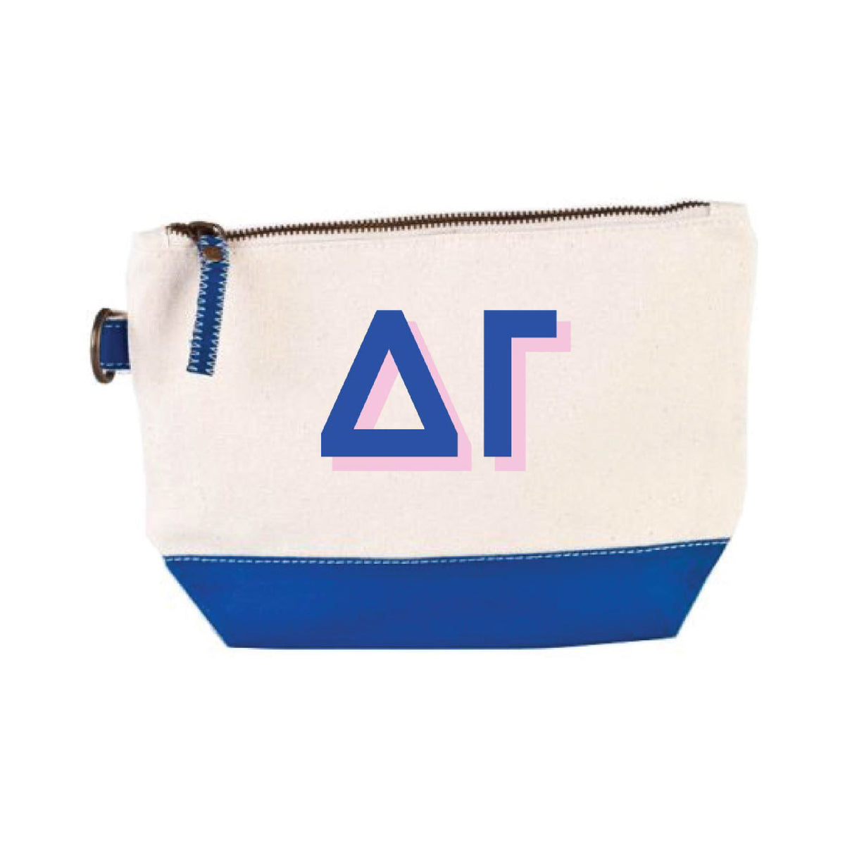 GREEK SORORITY EMBROIDERED COSMETIC BAGS