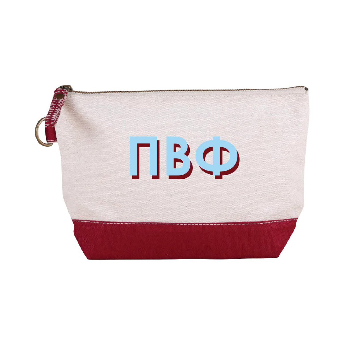 GREEK SORORITY EMBROIDERED COSMETIC BAGS