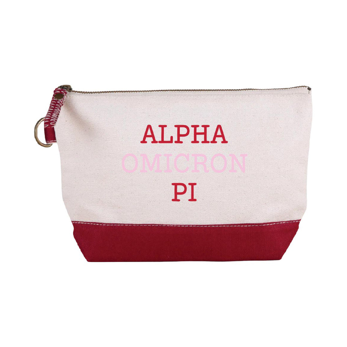 GREEK SORORITY EMBROIDERED COSMETIC BAGS