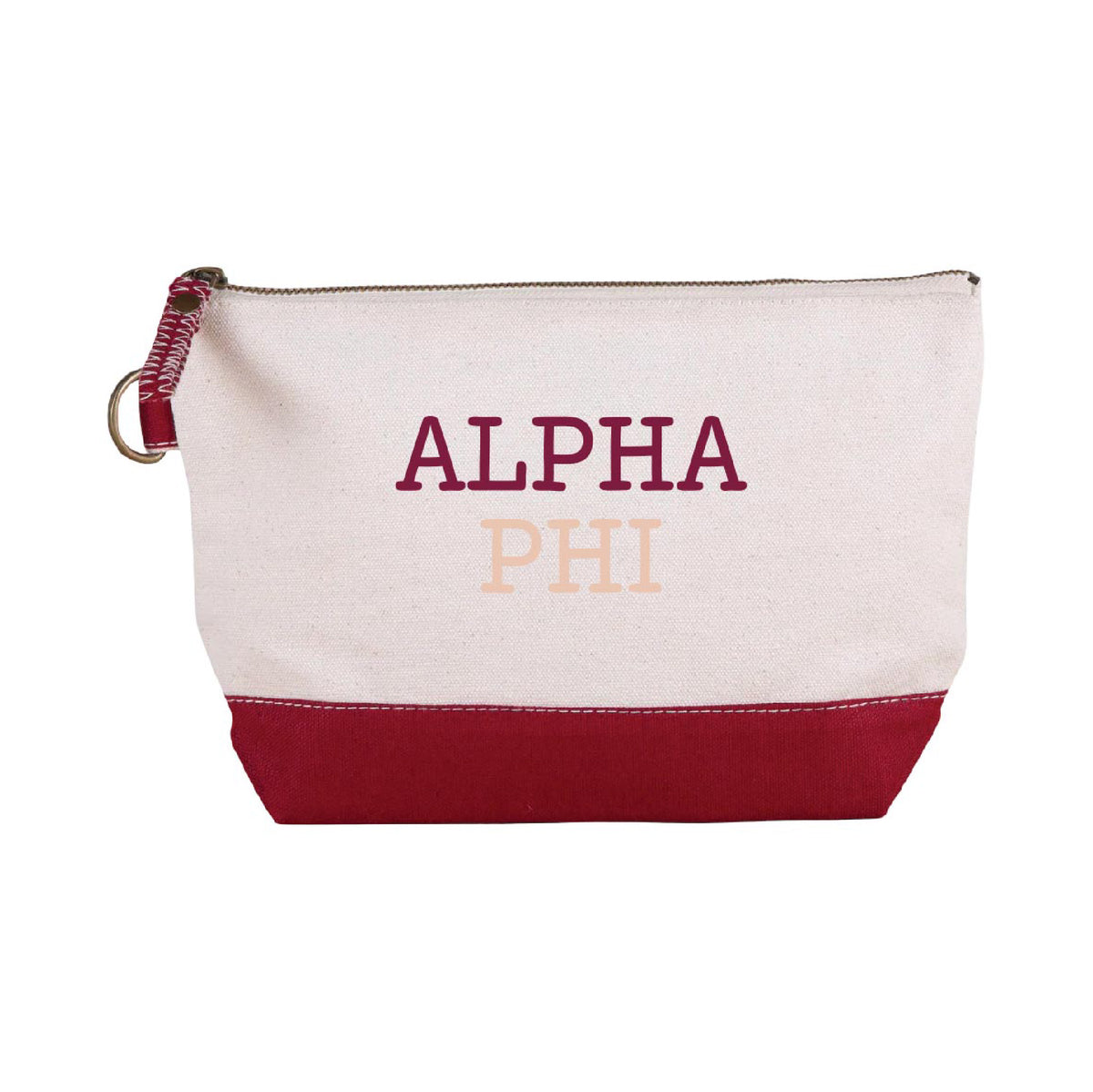 GREEK SORORITY EMBROIDERED COSMETIC BAGS