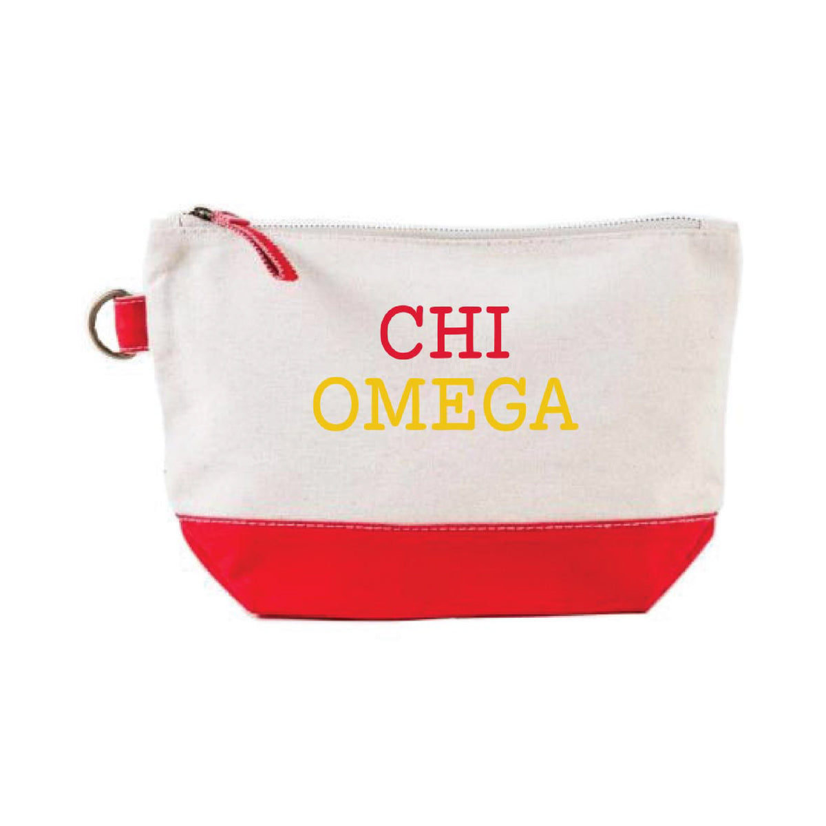 GREEK SORORITY EMBROIDERED COSMETIC BAGS