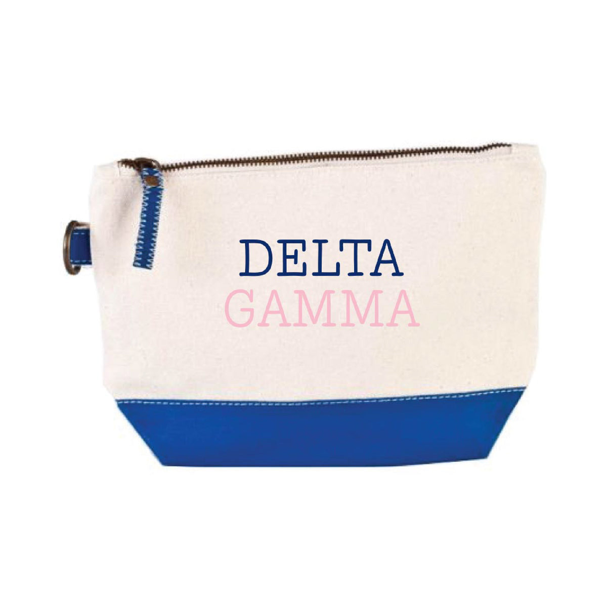 GREEK SORORITY EMBROIDERED COSMETIC BAGS