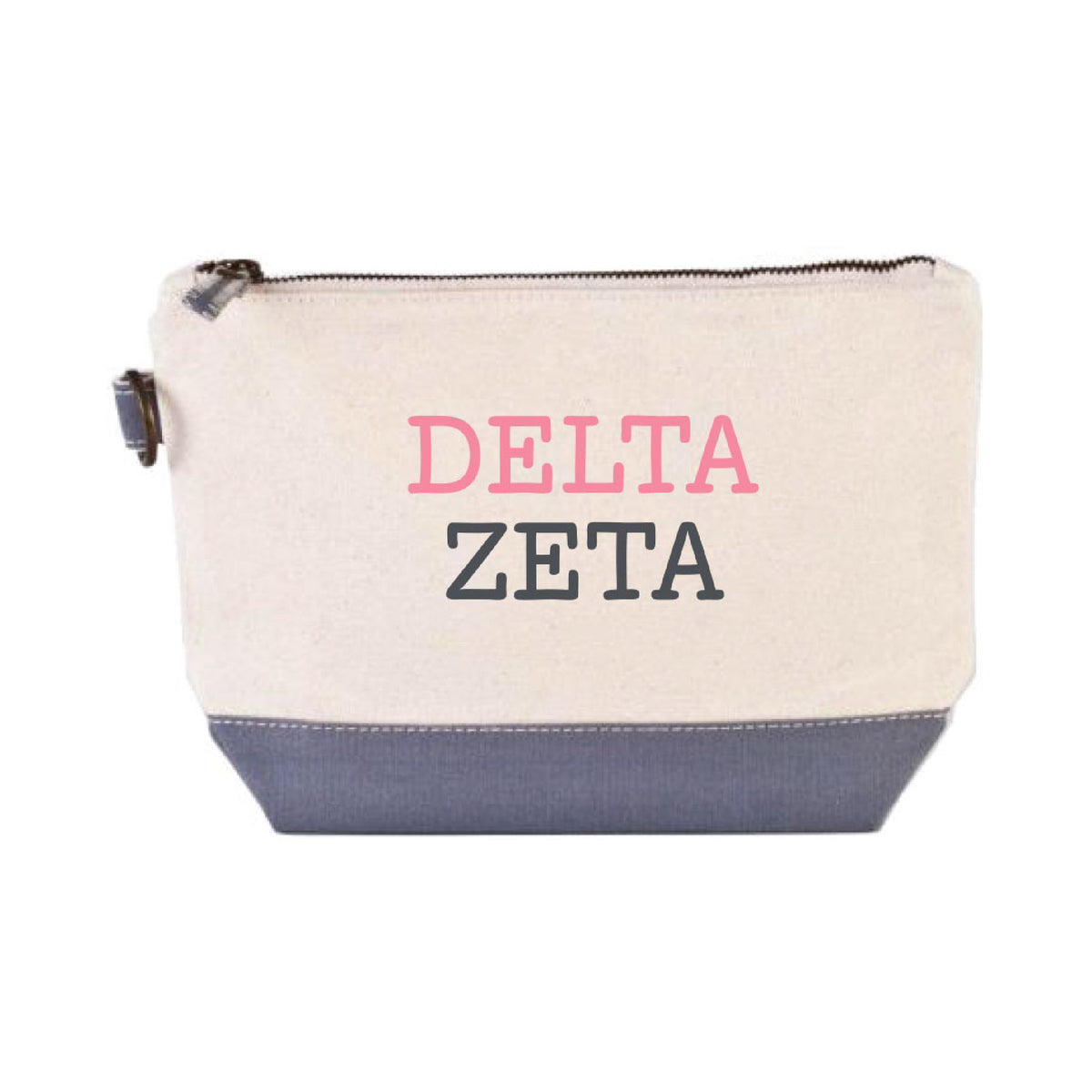 GREEK SORORITY EMBROIDERED COSMETIC BAGS