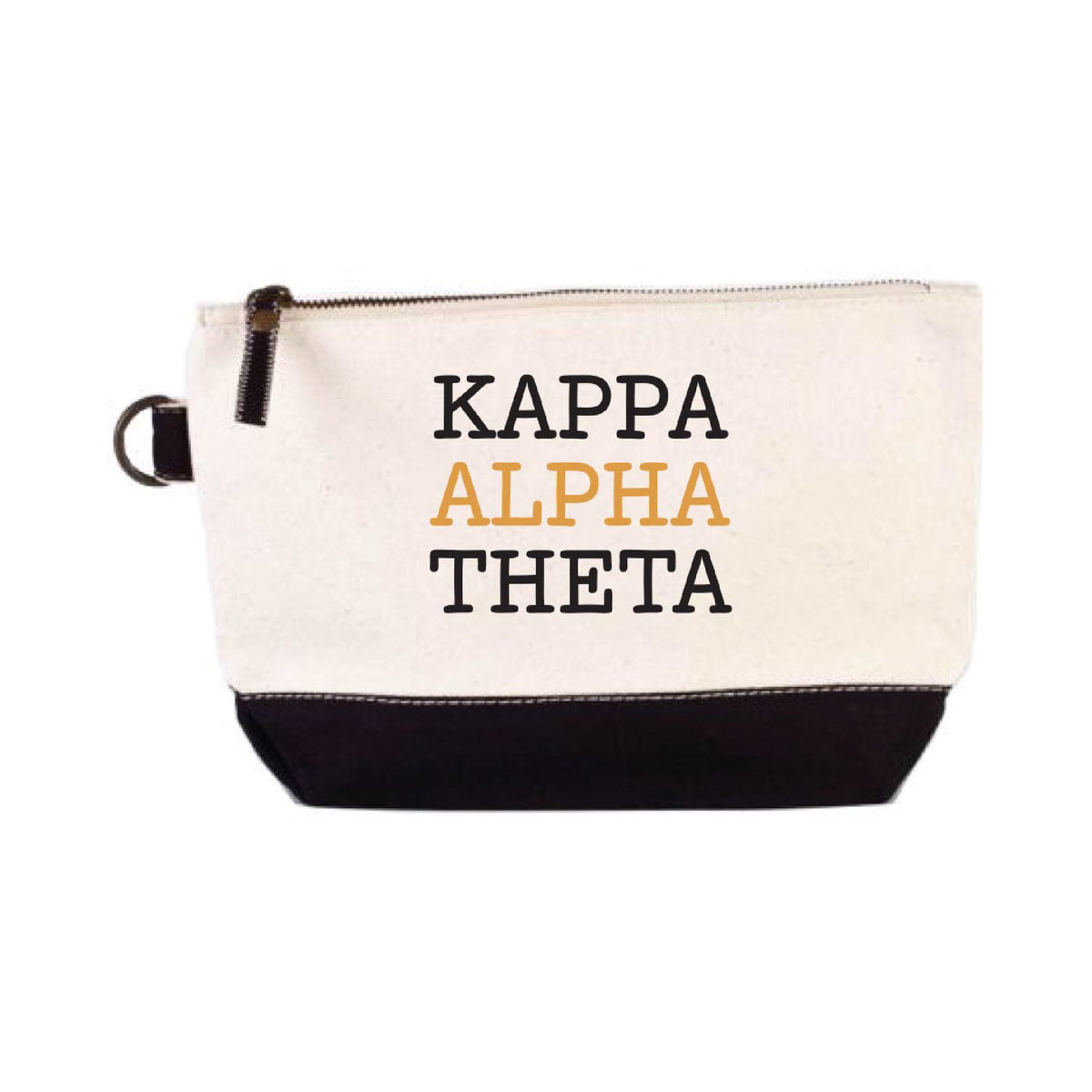 GREEK SORORITY EMBROIDERED COSMETIC BAGS