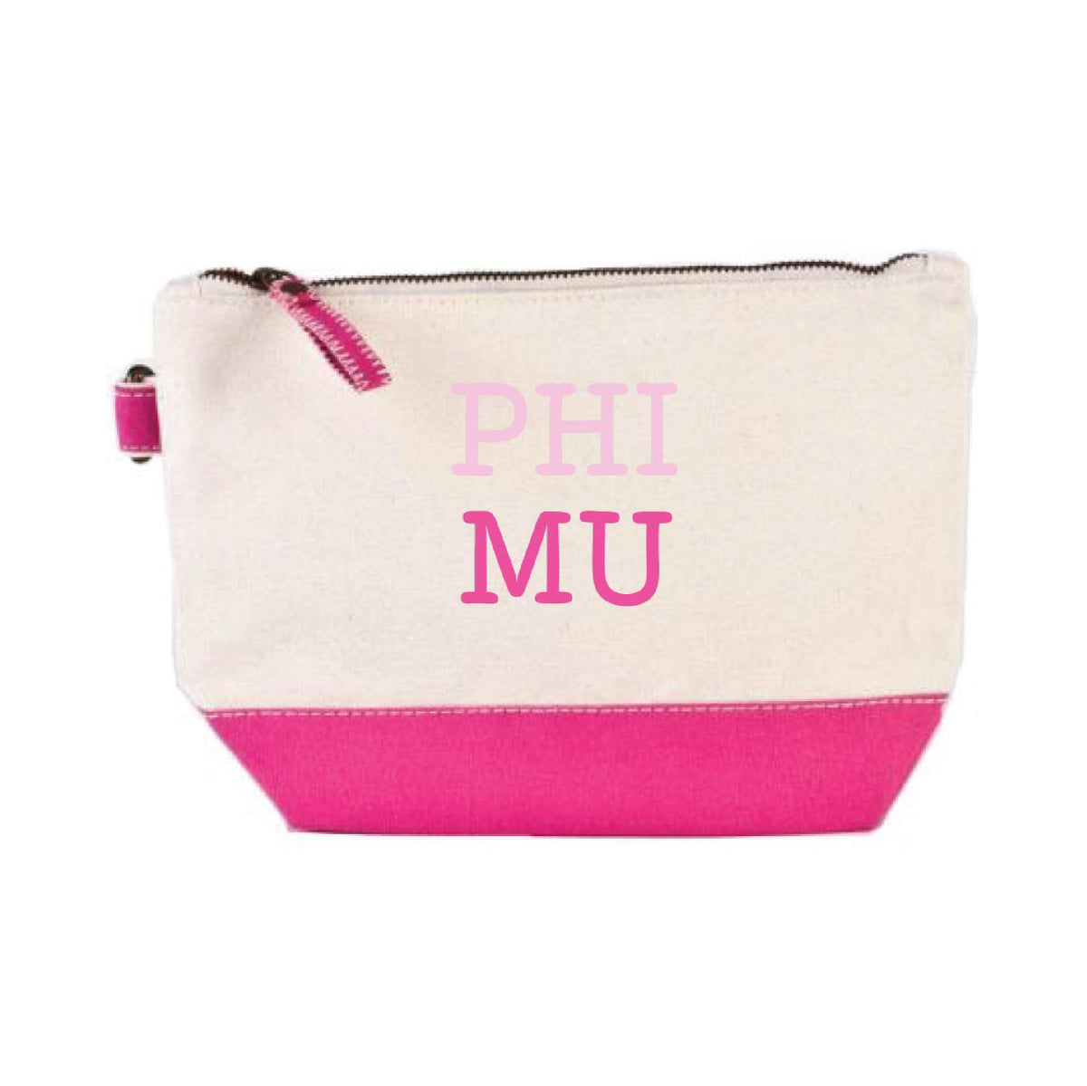 GREEK SORORITY EMBROIDERED COSMETIC BAGS