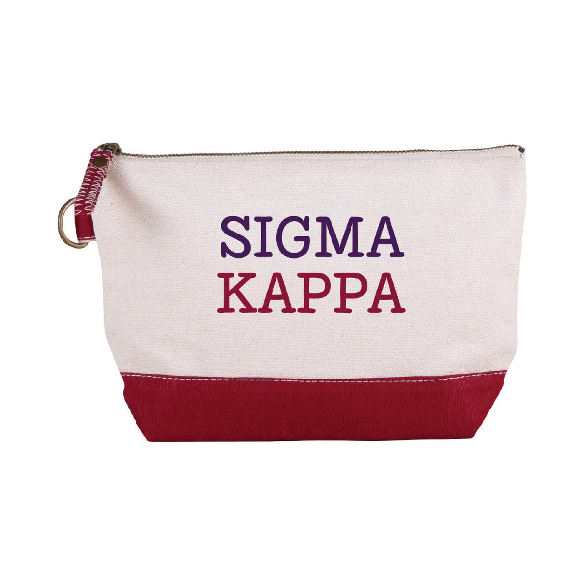 GREEK SORORITY EMBROIDERED COSMETIC BAGS