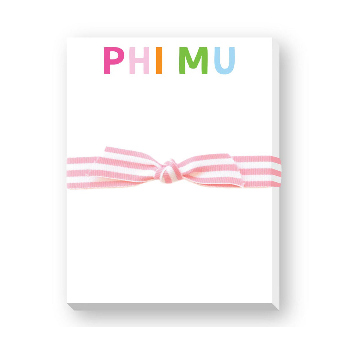 GREEK SORORITY MULTICOLOR MINI NOTEPADS