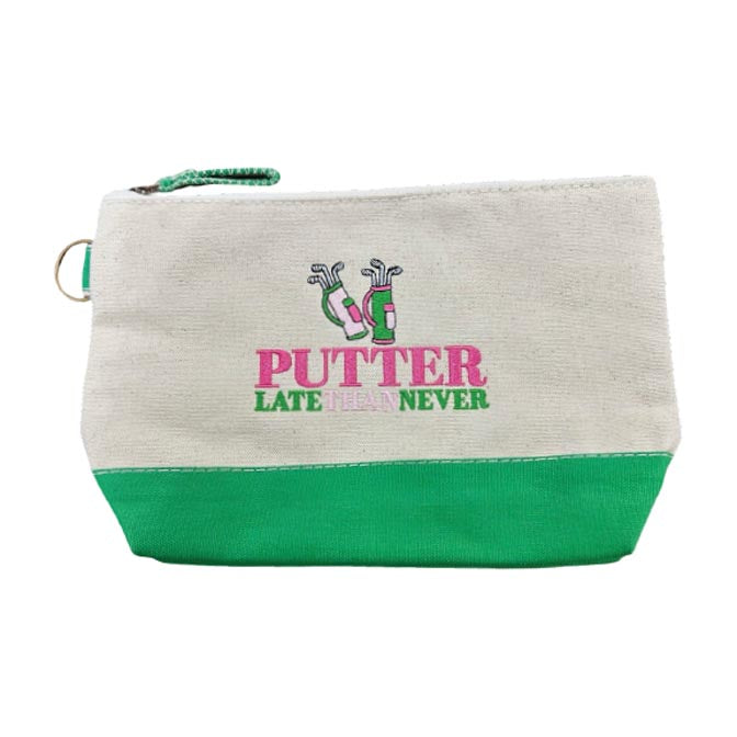 GOLF EMBROIDERED COSMETIC BAGS