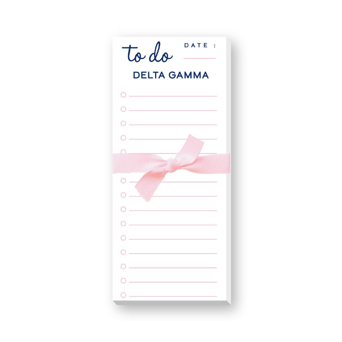 GREEK SKINNIE LINED NOTEPADS