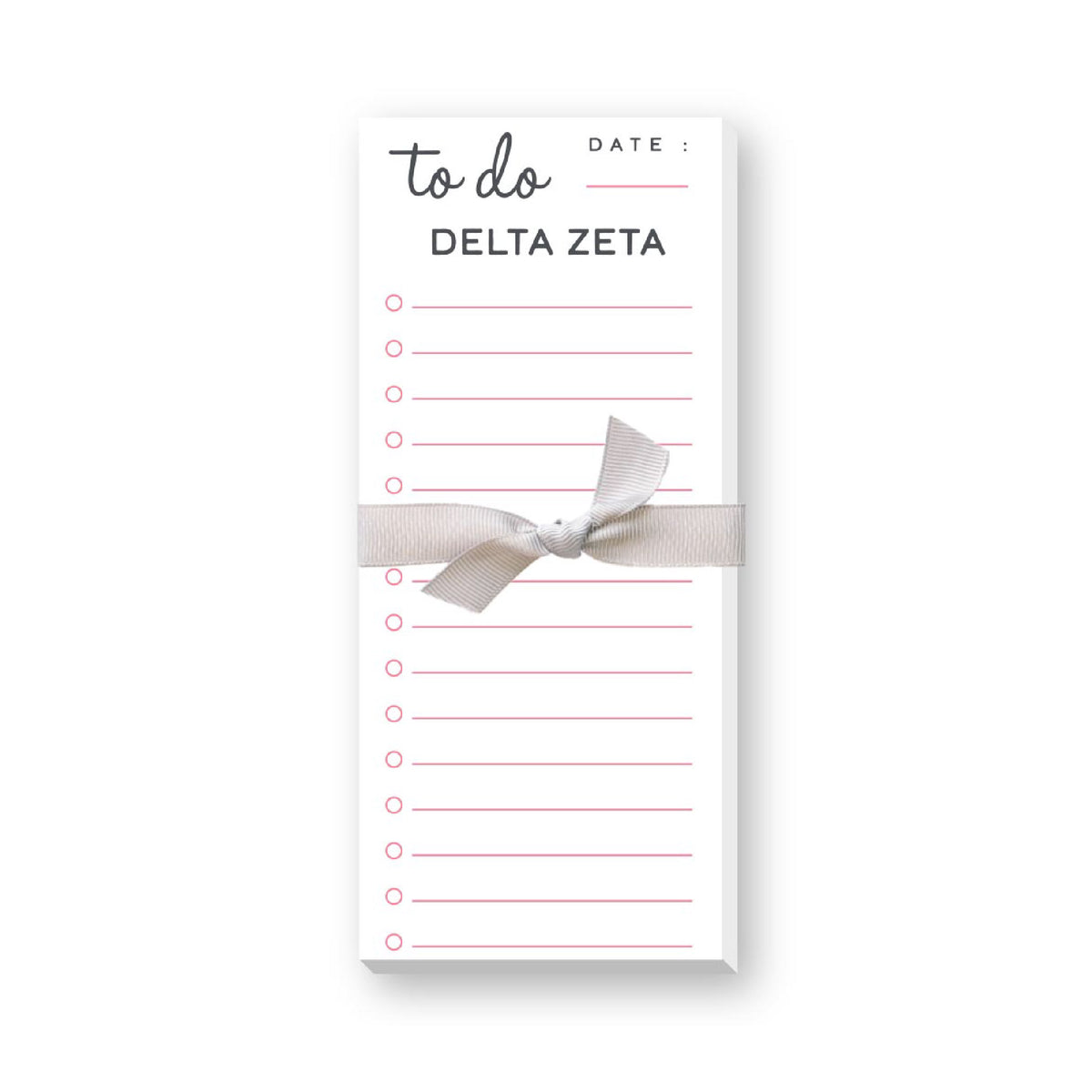 GREEK SKINNIE LINED NOTEPADS