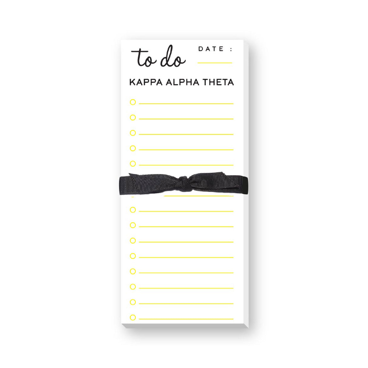 GREEK SKINNIE LINED NOTEPADS