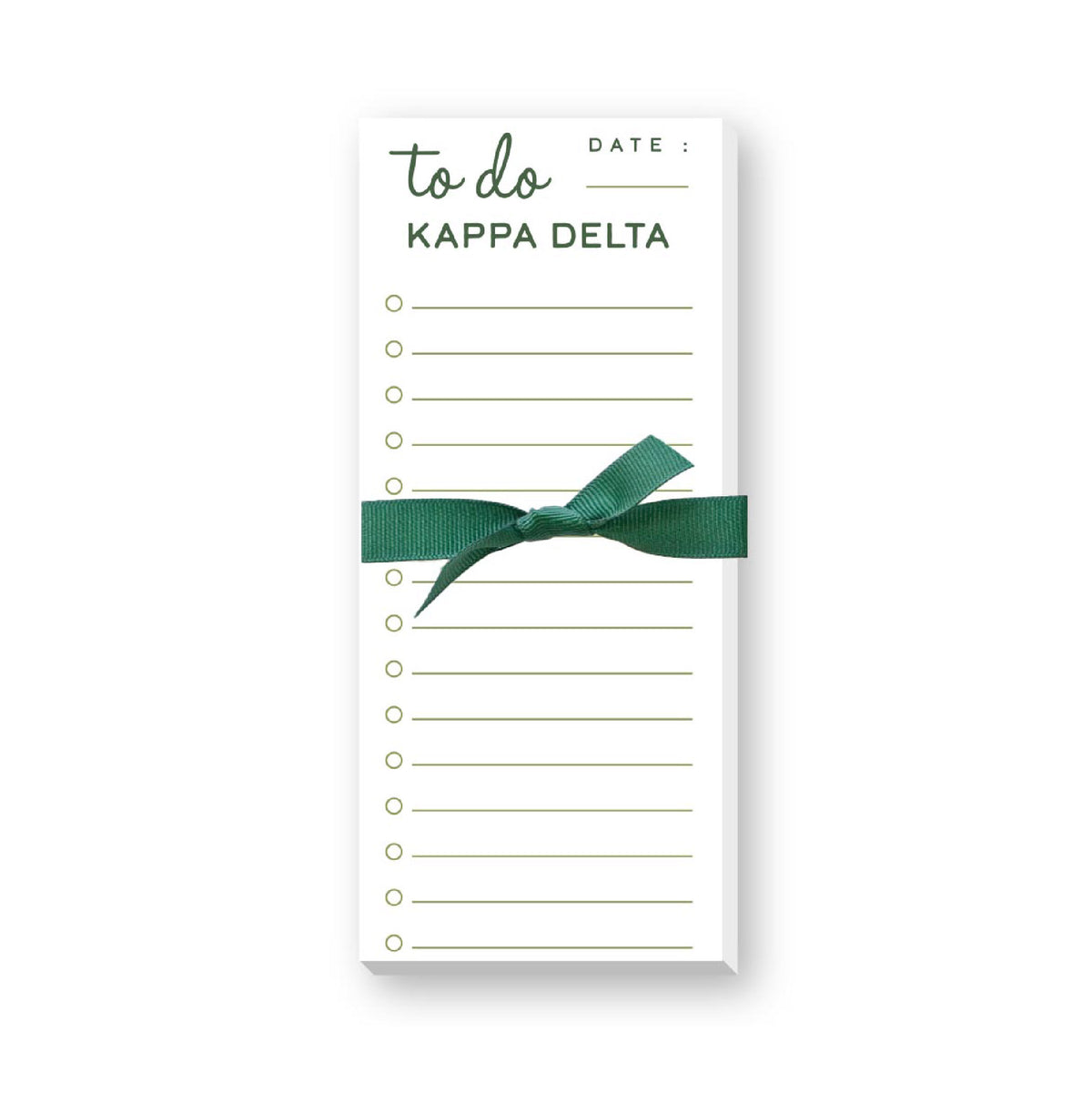GREEK SKINNIE LINED NOTEPADS