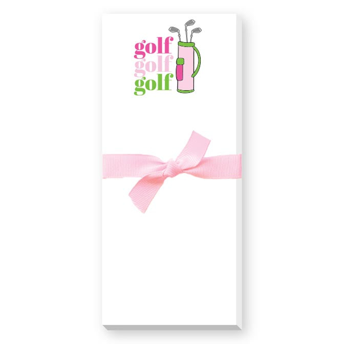 GOLF SKINNIE NOTEPADS
