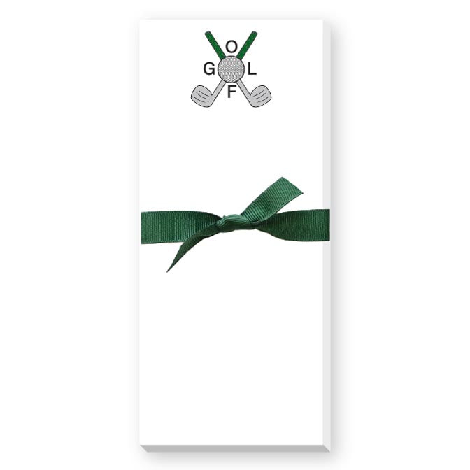 GOLF SKINNIE NOTEPADS