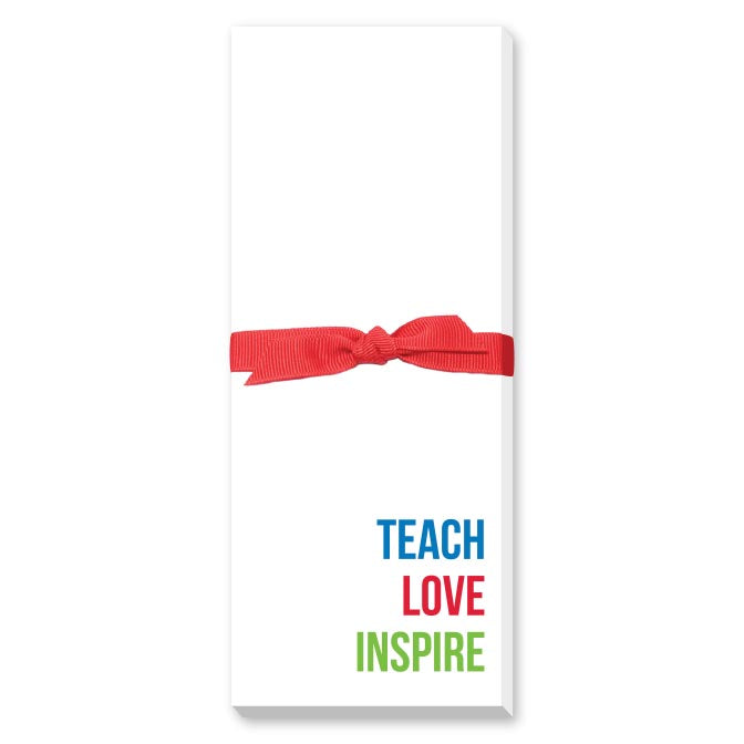 TEACHER SKINNIE NOTEPADS
