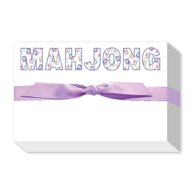 MAHJONG BIG AND BOLD NOTEPAD