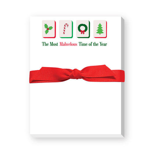 HOLIDAY MAHJONG MINI NOTEPAD