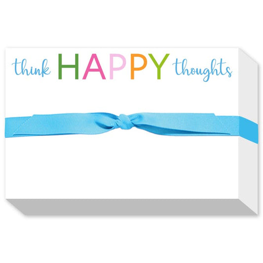 THINK HAPPY THOUGHTS BIG & BOLD
