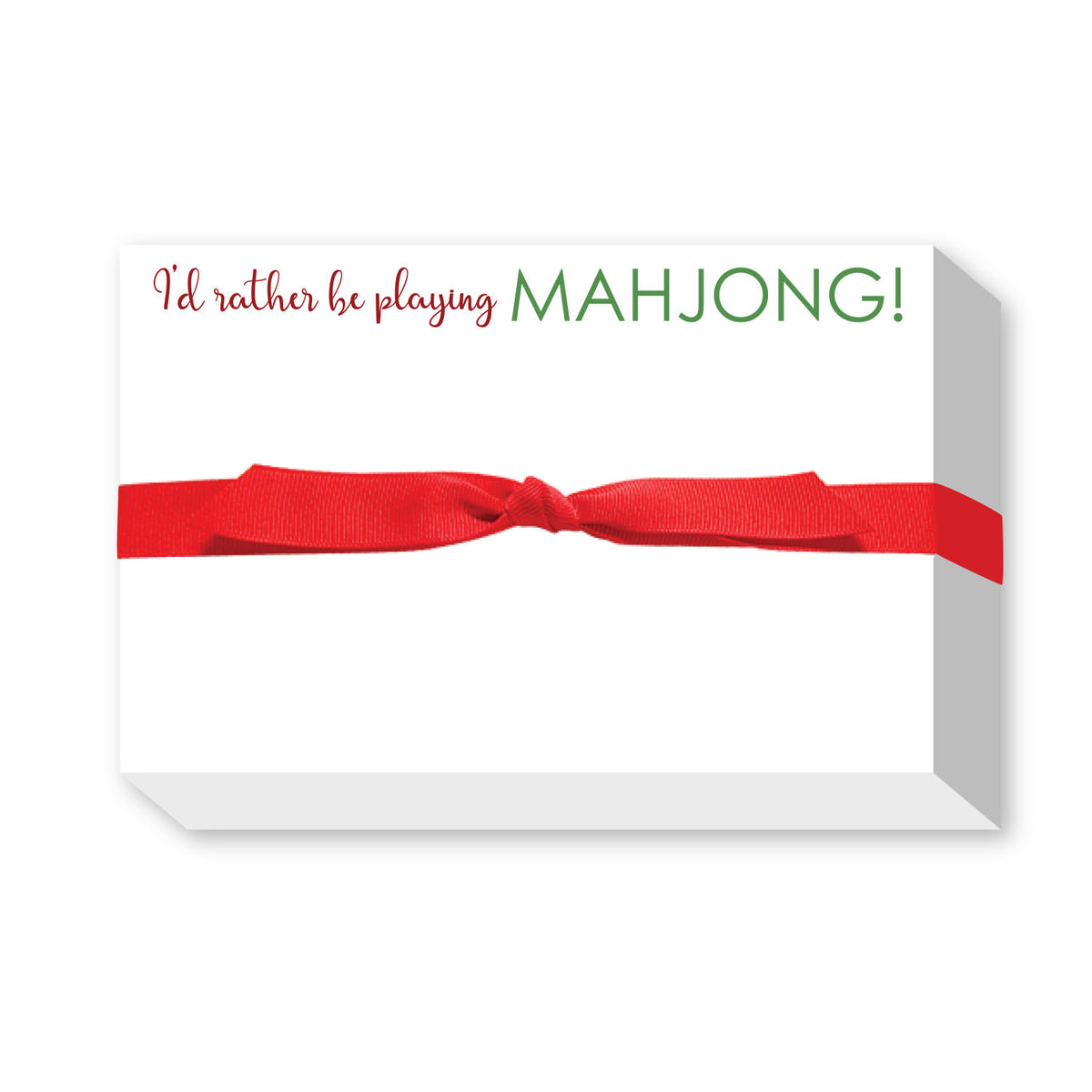 MAHJONG BIG AND BOLD NOTEPAD