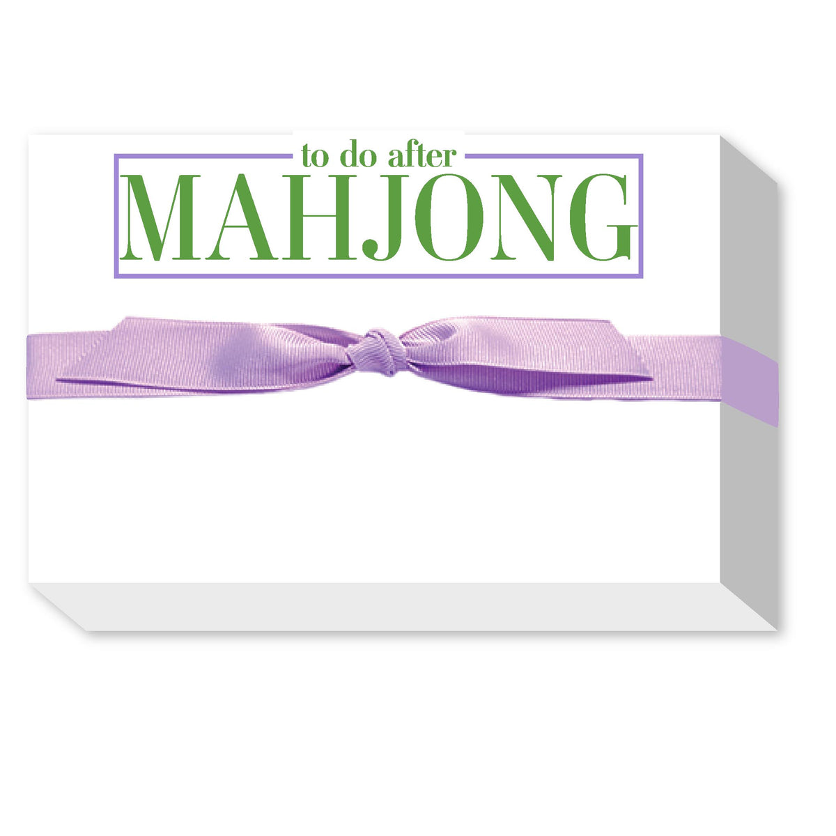 MAHJONG BIG AND BOLD NOTEPAD