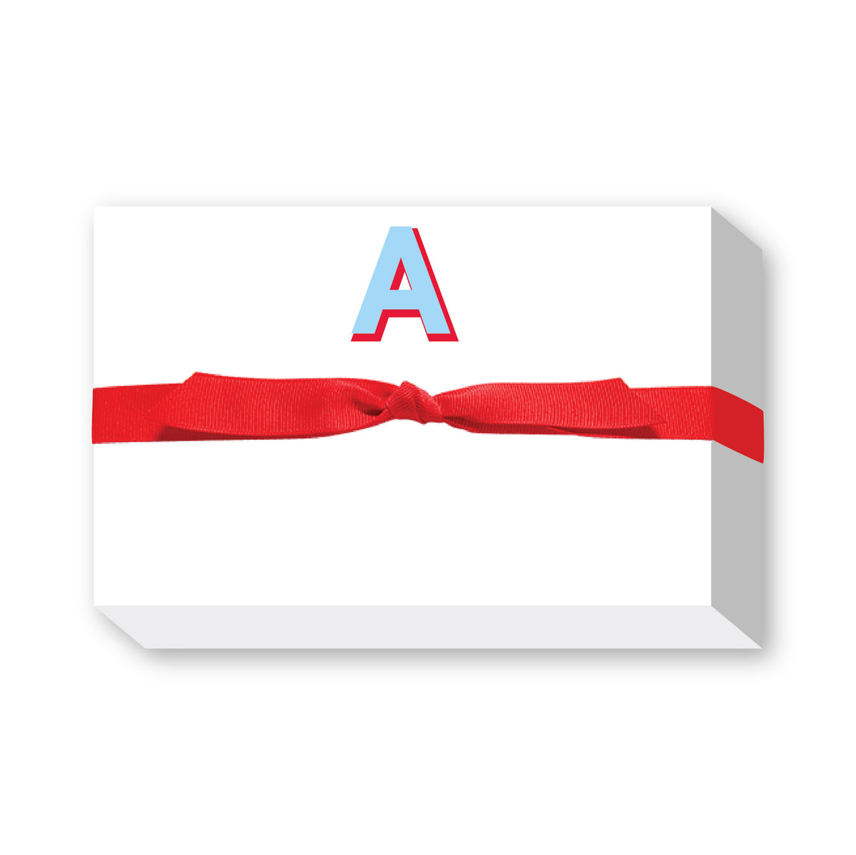 SHADOW INITIAL BIG AND BOLD NOTEPAD