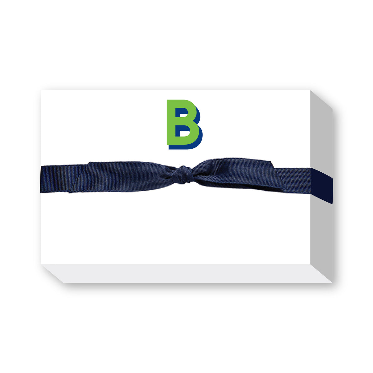 SHADOW INITIAL BIG AND BOLD NOTEPAD