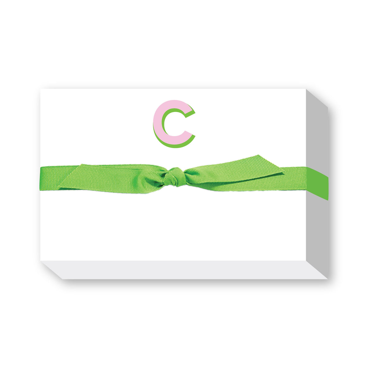 SHADOW INITIAL BIG AND BOLD NOTEPAD