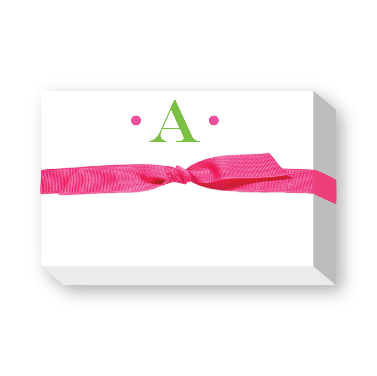 INITIAL BIG AND BOLD NOTEPAD