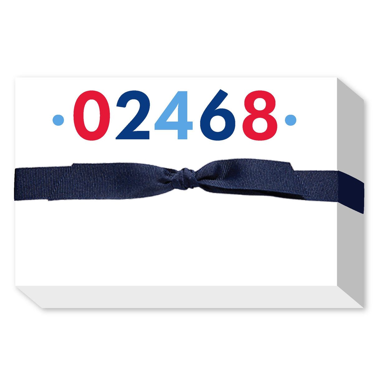 ZIP CODE BIG AND BOLD NOTEPAD