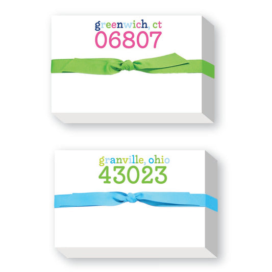 ZIP CODE BIG AND BOLD NOTEPAD-BIGZIP24MU