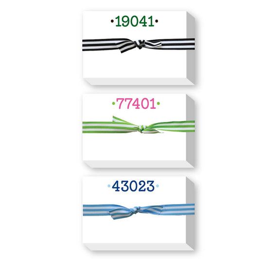 ZIP CODE BIG & BOLD NOTEPAD