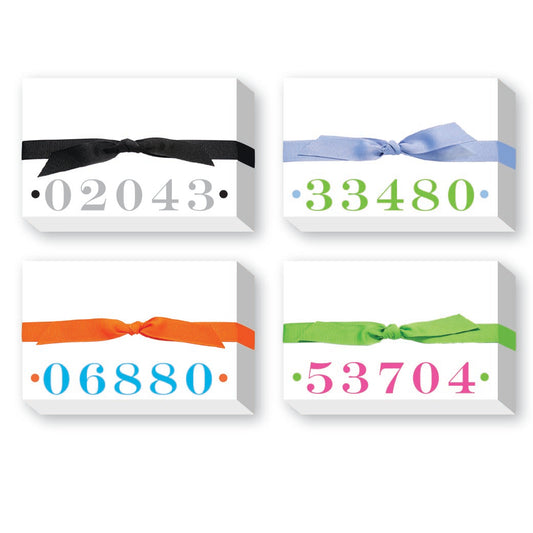 ZIP CODE BIG AND BOLD NOTEPAD-BIGZIP
