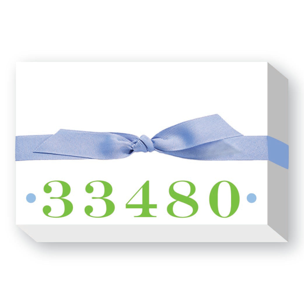 ZIP CODE BIG AND BOLD NOTEPAD-BIGZIP